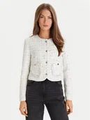 Marynarki i żakiety damskie - Morgan Marynarka 252-VGABY Écru Slim Fit - miniaturka - grafika 1