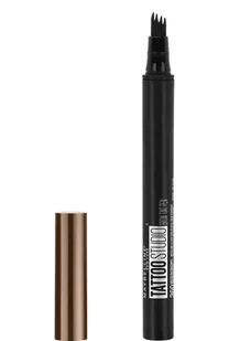Maybelline Tatoo Studio, ołówek do brwi 120 Medium Brown, 1 szt. - Akcesoria i kosmetyki do stylizacji brwi - miniaturka - grafika 3