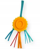 Gryzaki dla dzieci - Ebulobo Gryzak Literka "O" z grzechotką - miniaturka - grafika 1