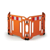 Wyposażenie miejsc publicznych - B2B Partner Blokady plastikowe, 4 szt. DH-EB-5X4[Orange] - miniaturka - grafika 1