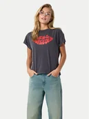 Koszulki i topy damskie - Noisy May T-Shirt 27030135 Szary Regular Fit - miniaturka - grafika 1