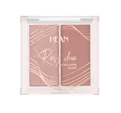 Róże do policzków - HEAN - ROSY DUO - Glow & Satin Blush - Podwójny róż do twarzy - 6 g - RD5 - ROMANTIC - miniaturka - grafika 1