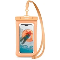 Etui i futerały do telefonów - Etui wodoszczelne Spigen A610 Universal Waterproof float case Apricot - miniaturka - grafika 1