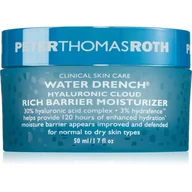 Kremy do twarzy - Peter Thomas Roth Water Drench Hyaluronic Cloud Rich Barrier Moisturizer bogaty krem nawilżający odnawiający barierę ochronną skóry 50 ml - miniaturka - grafika 1