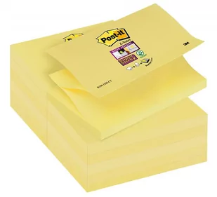 Karteczki Post-It Super Sticky Z-Notes 76 X 127 Mm R350-12ss-Cy Żółte (90) - Gadżety  do biura - miniaturka - grafika 1