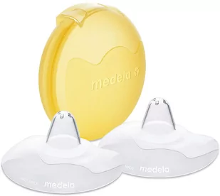 Silikonowe osłonki na piersi do karmienia Medela Breastfeeding Nipples Contact G 16 mm 2 szt - Laktatory - miniaturka - grafika 1
