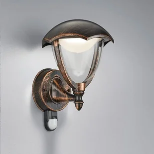 Trio Leuchten Nowoczesny kinkiet zewnętrzny up rdza LED z czujnikiem ruchu - Cappe - Lampy ogrodowe - miniaturka - grafika 1