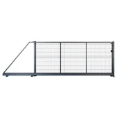 Ogrodzenia - Naterial Brama przesuwna Modus 4x1.7 m lewa antracytowa - miniaturka - grafika 1