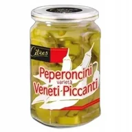Pasztet i przetwory mięsne - zielone Pikantne papryczki weneckie Veneti 260g - Citres włoskie całe - miniaturka - grafika 1