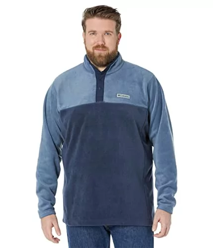 Columbia Steens Mountain Half Snap męska kurtka polarowa, Collegiate Navy/Dark Moutain, X-Large B&T