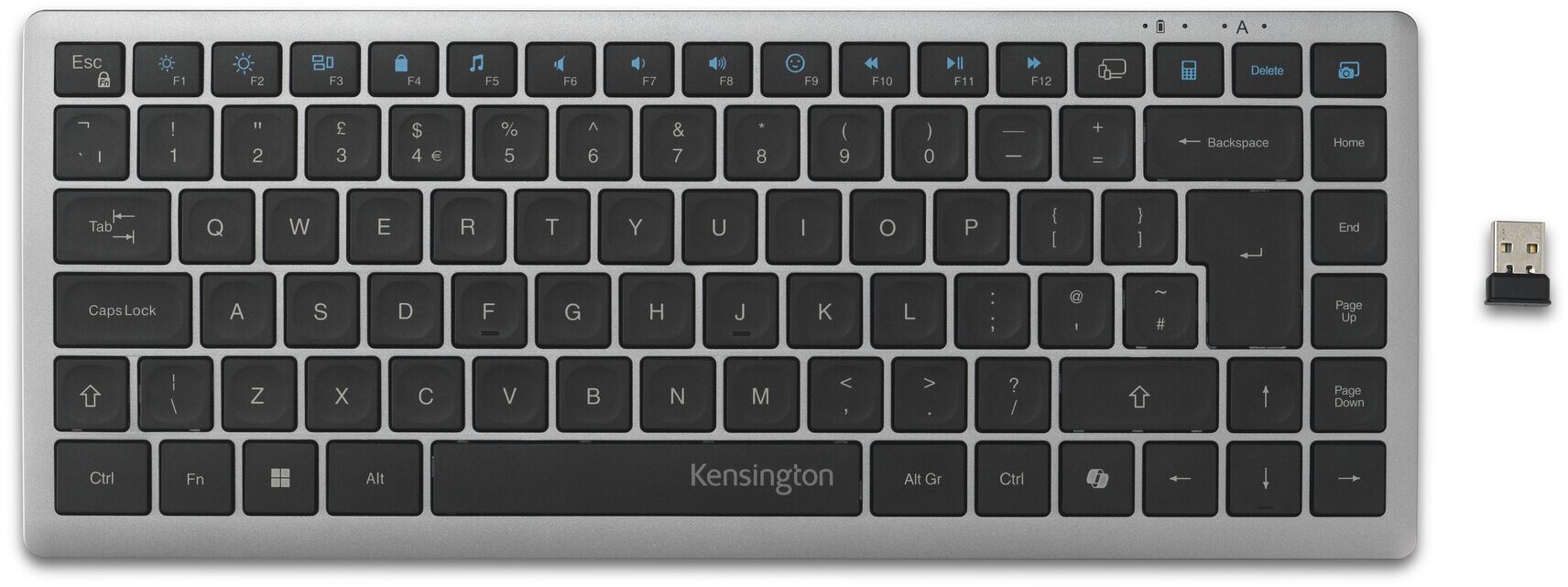KENSINGTON KB435 Rechargeable Keyboard WW K75409WW