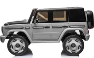 Samochody i pojazdy dla dzieci - Mercedes Pojazd Mercedes Benz EQG Srebrny - miniaturka - grafika 1