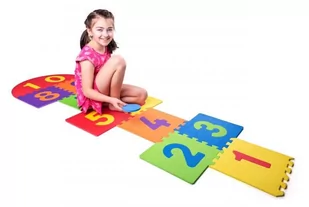 Plastica Duże piankowe puzzle do gry w klasy WD91629 - Maty piankowe - miniaturka - grafika 1