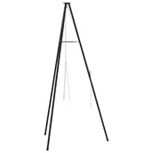Akcesoria i części AGD - vidaXL Campfire Cooking Tripod 150 cm Wysokość Stal - miniaturka - grafika 1