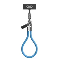 Etui i futerały do telefonów - Audi uniwersalna smycz do telefonu 28cm 8mm niebieski/blue AU-HSL8-R8/D1-BE - miniaturka - grafika 1