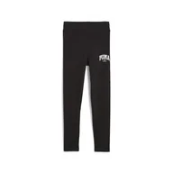 Legginsy - PUMA Dziewczęce legginsy z wysokim stanem G - miniaturka - grafika 1