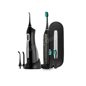 Irygatory do zębów - Zestaw SEYSSO Gold Black szczoteczka soniczna i SEYSSO Carbon Travel irygator do zębów - miniaturka - grafika 1