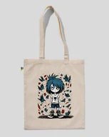 Torby i wózki na zakupy - TORBA BAWEŁNIANA NA ZAKUPY EMO BOY Dzikie Marzenia Naturalny - miniaturka - grafika 1