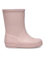 Buty dla chłopców - Hunter Kalosze HFC-03 Różowy - miniaturka - grafika 1