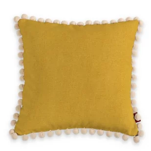 Dekoria Poszewka Wera na poduszkę musztardowy szenil 45x45 cm Etna 150-705-04 - Poszewki na poduszki - miniaturka - grafika 1