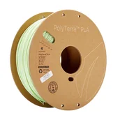 Filamenty i akcesoria do drukarek 3D - Filament Polymaker PolyTerra PLA 1,75mm, 1kg - Mint - miniaturka - grafika 1