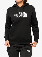 Bluzy sportowe damskie - Bluza damska The North Face Drew Peak Pullover Hoodie - tnf black - miniaturka - grafika 1
