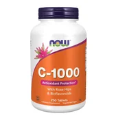 Witaminy i minerały - Now Foods NOW C-1000 250tabs - miniaturka - grafika 1