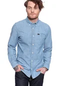 Koszule męskie - Lee Lee Button Down Summer Blue L880Nsnj-M - miniaturka - grafika 1