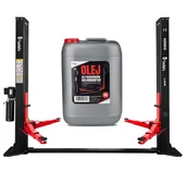 Akcesoria wulkanizacyjne - Podnośnik Dwukolumnowy Samochodowy 4,2T REDATS L-205R z Ramą Półautomatyczny + Olej Gratis - miniaturka - grafika 1