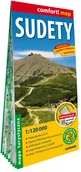 Przewodniki - Sudety laminowana mapa turystyczna 1:120 000 - książka - miniaturka - grafika 1