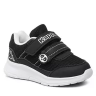 Buty dla chłopców - Sneakersy Kappa 280024M Black/White 1110 - miniaturka - grafika 1