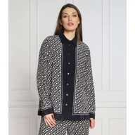 Koszule damskie - Tommy Hilfiger Koszula TH MONOGRAM | Relaxed fit - miniaturka - grafika 1