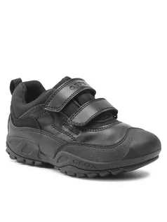 Buty dla dziewczynek - Geox Sneakersy J N. Savage B. B J841WB 05411 C9999 S Czarny - grafika 1