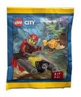 Klocki - LEGO City Zestaw - Diver with Underwater Scooter 952311 polybag klocki - miniaturka - grafika 1