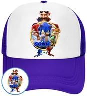 Czapki i chusty sportowe męskie - CZAPKA Z DASZKIEM SONIC DLA DZIECI NA LATO SIATKA NIEBIESKA BEJSBOLÓWKA - miniaturka - grafika 1