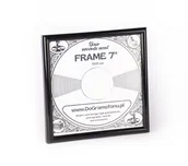 Inne akcesoria audio-wideo - Zestaw 5 ramek na płyty winylowe 7" PVC - miniaturka - grafika 1