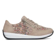 Sneakersy damskie - Sneakers Rieker N1112-62 - miniaturka - grafika 1