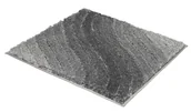 Dywaniki łazienkowe - Kleine Wolke Tender Dywan kąpielowy szary 60x 60 cm - miniaturka - grafika 1