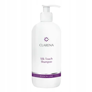 Clarena, Silk Touch Shampoo, Wygładzająco-nawilżający Szampon Z Jedwabiem, 500 Ml - Szampony do włosów - miniaturka - grafika 1