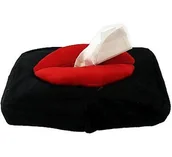 Gadżety na imprezę - GoDan Pokrowiec na chusteczki "Usta", SJ8029 - miniaturka - grafika 1