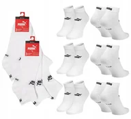 Skarpetki męskie - Puma Skarpetki 947108 04 biały rozmiar 39-42 - miniaturka - grafika 1