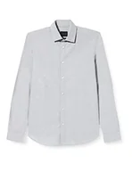 Koszulki męskie - Sisley Koszulka męska, Dark Blue 903, 38 PL - miniaturka - grafika 1