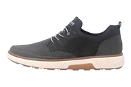 Półbuty męskie - Rieker Męskie buty sznurowane B3354, czarny, 40 EU - miniaturka - grafika 1