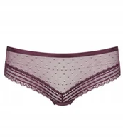 Majtki damskie - Koronkowe MAJTKI DAMSKIE Tiulowe FIGI Triumph TEMPTING TULLE HIPSTER XS - miniaturka - grafika 1