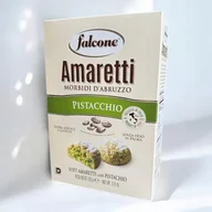 Ciastka - Ciastka pistacjowe Amaretti Pistacchio FALCONE 170g - miniaturka - grafika 1