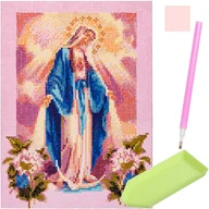 Malowanie po numerach - Mozaika Diamond Painting 5D Haft Diamentowy Zestaw MALATEC - miniaturka - grafika 1