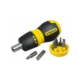 Stanley wkrętak MULTIBIT KRÓTKI ZGRZECHOTKA + 7 KOŃCÓWEK 0-66-358 - Śrubokręty - miniaturka - grafika 4