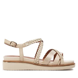 Sandały Tamaris 1-28207-42 Beżowy - Sandały damskie - miniaturka - grafika 1