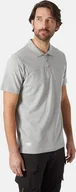 Koszulki męskie - Helly Hansen Koszulka Polo Helly Hansen Manchester Grey Melange - miniaturka - grafika 1