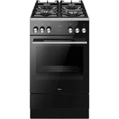 Kuchenki gazowo-elektryczne - AMICA 514GCES3.33ZPTSA(XVL) Termoobieg Pizza 300˚C - miniaturka - grafika 1